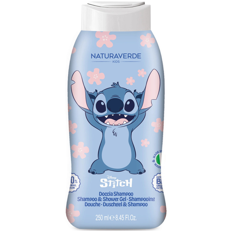 Naturaverde Kids Stitch Shampoo & Shower Gel 250 ml