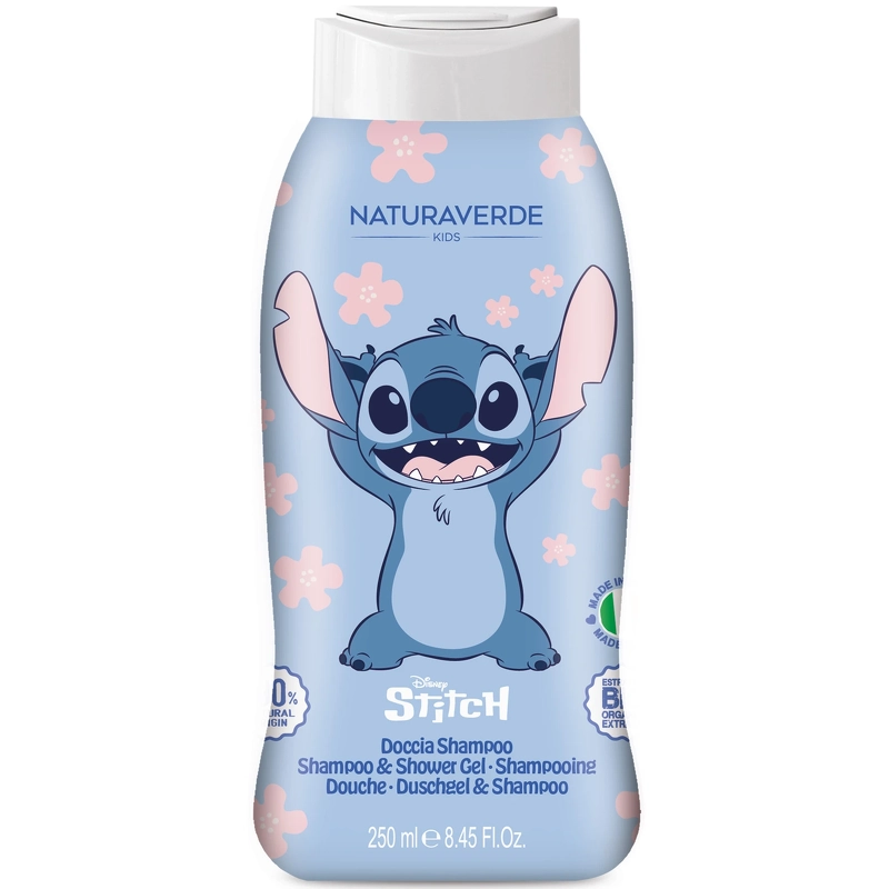 Naturaverde Kids Stitch Shampoo & Shower Gel 250 ml