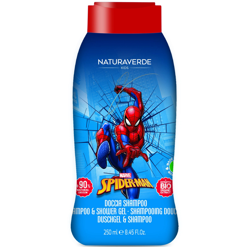 Naturaverde Kids Spiderman Shampoo & Shower Gel 250 ml