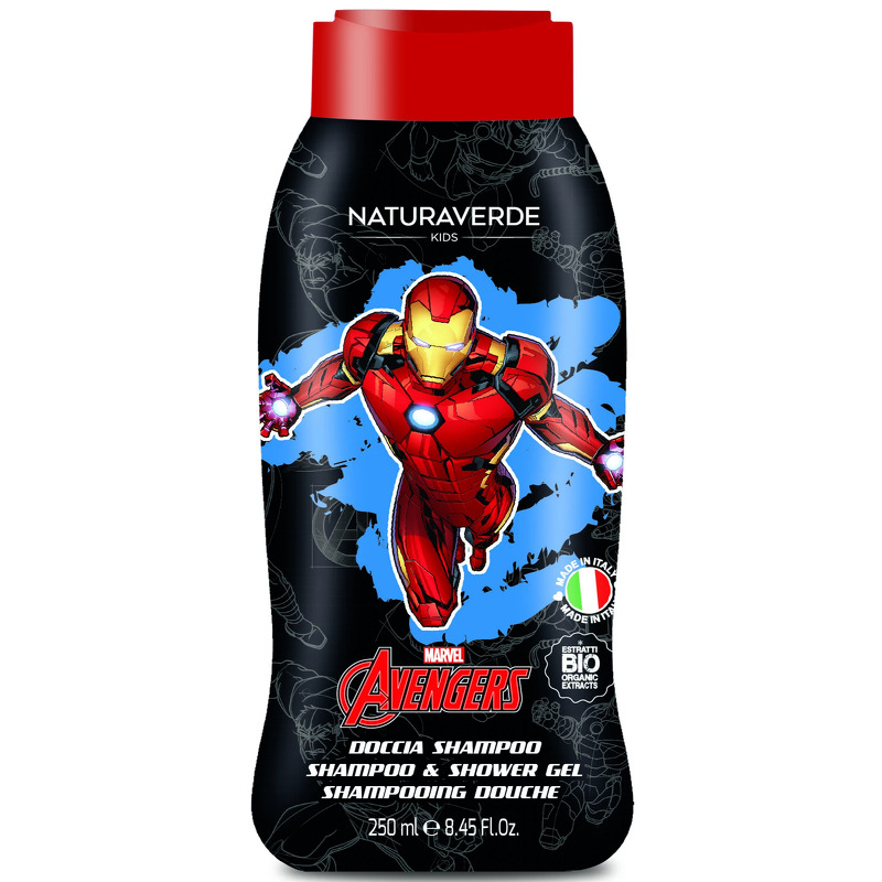 Naturaverde Kids Avengers Shampoo & Shower Gel 250 ml