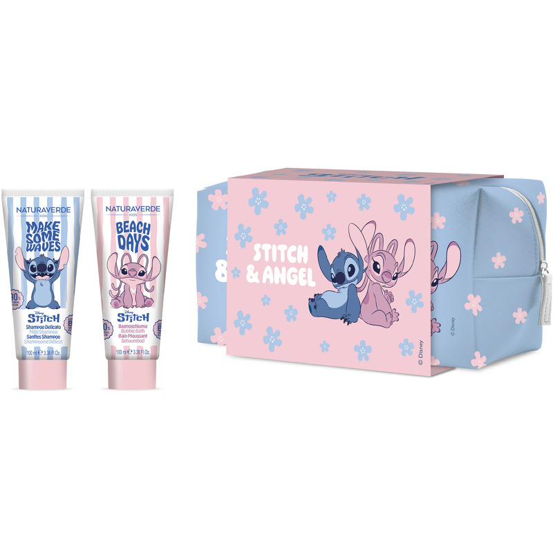 Naturaverde Stitch Beauty Bag Gaveæske 200 ml (Limited Edition)