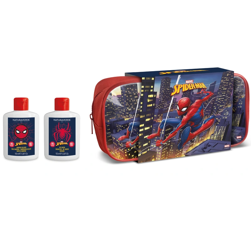 Naturaverde Spiderman Toiletry Bag Gift Box (Limited Edition)