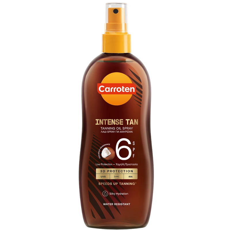 Carroten Intense Tan Oil Spray SPF 6 (200 ml)
