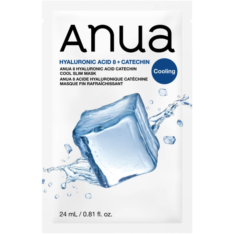 ANUA 8 Hyaluronic Acid Catechin Cool Slim Mask 25 ml