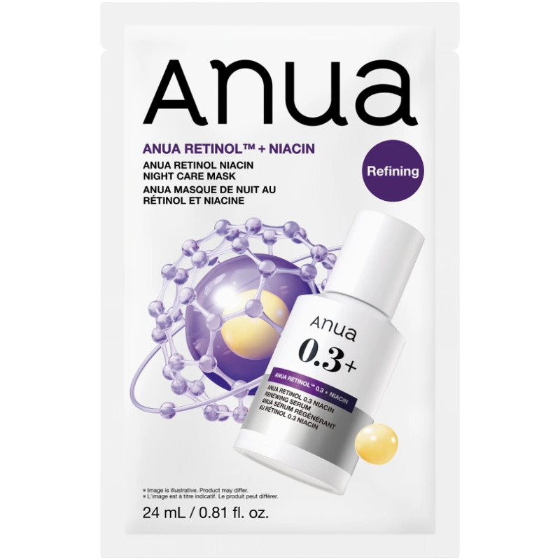 ANUA Retinol Niacin Night Care Mask 25 ml