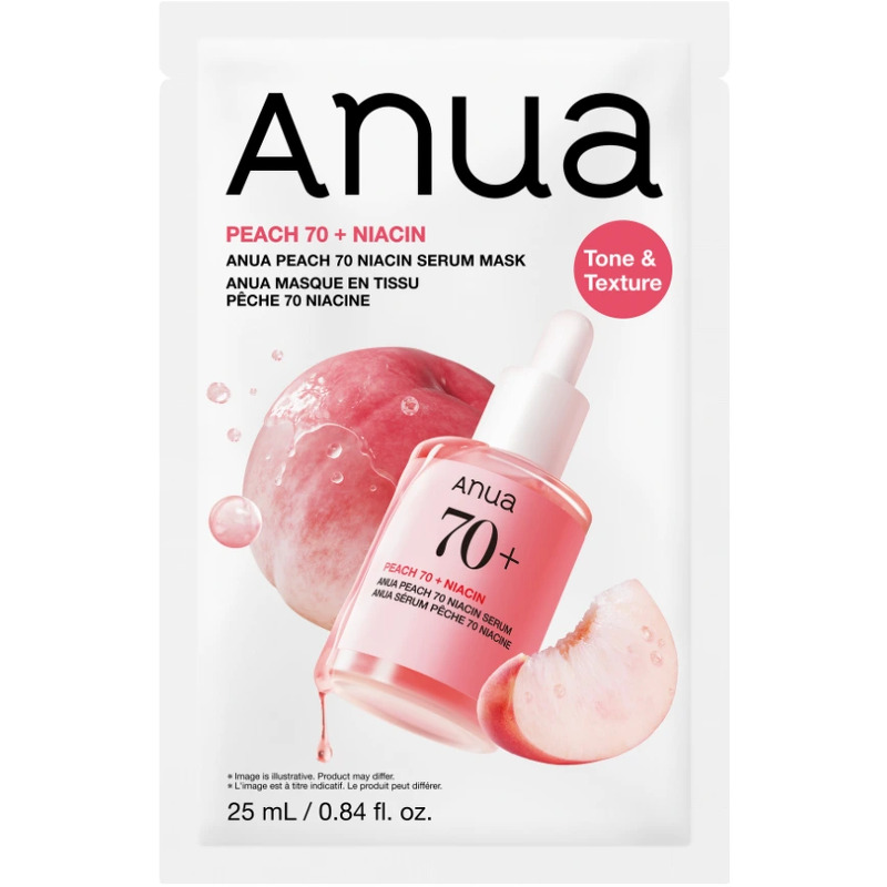 ANUA Peach 70 Niacin Serum Mask 25 ml