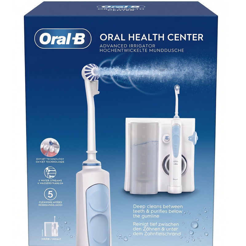 Oral-B Oxyjet MD20 Mundskylning Blå Hvid
