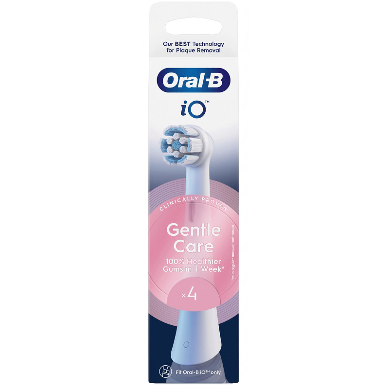 Oral-B iO Refill Gentle Care 4 pcs - White