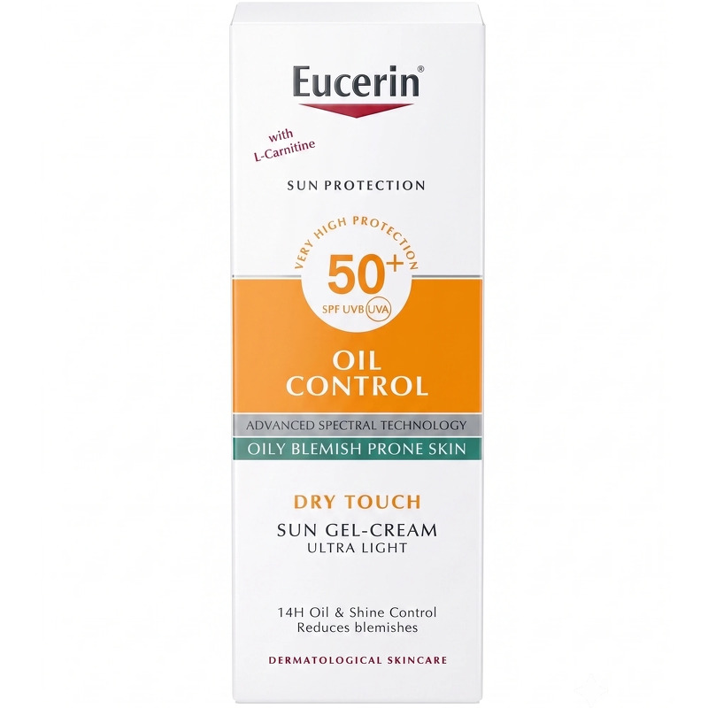 Eucerin HYALURON-FILLER + ELASTICITY Oil Control Sun Gel-Cream SPF50+ 50 ml