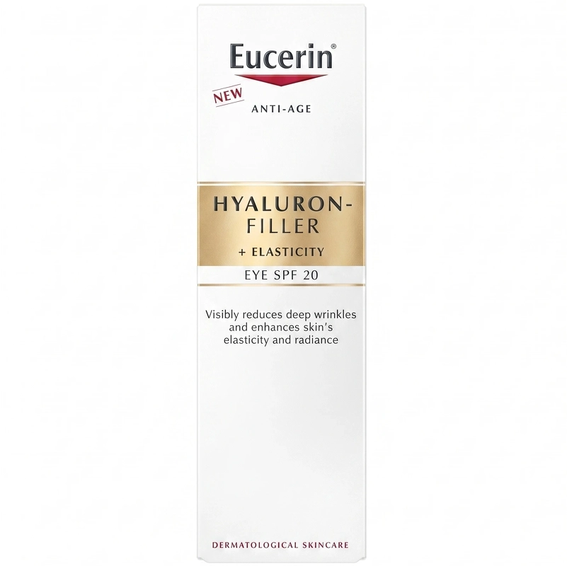 Eucerin Hyaluron-Filler + Elasticity Eye Cream SPF 20 - 15 ml