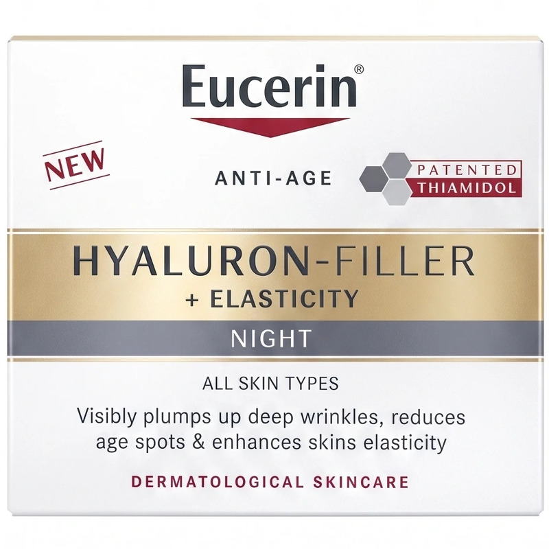Eucerin Hyaluron-Filler + Elasticity Night Cream All Skin Types 50 ml
