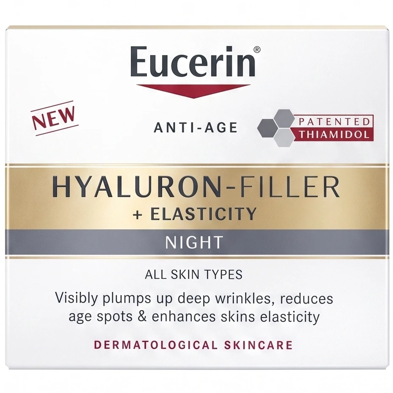 Eucerin Hyaluron-Filler + Elasticity Night Cream All Skin Types 50 ml