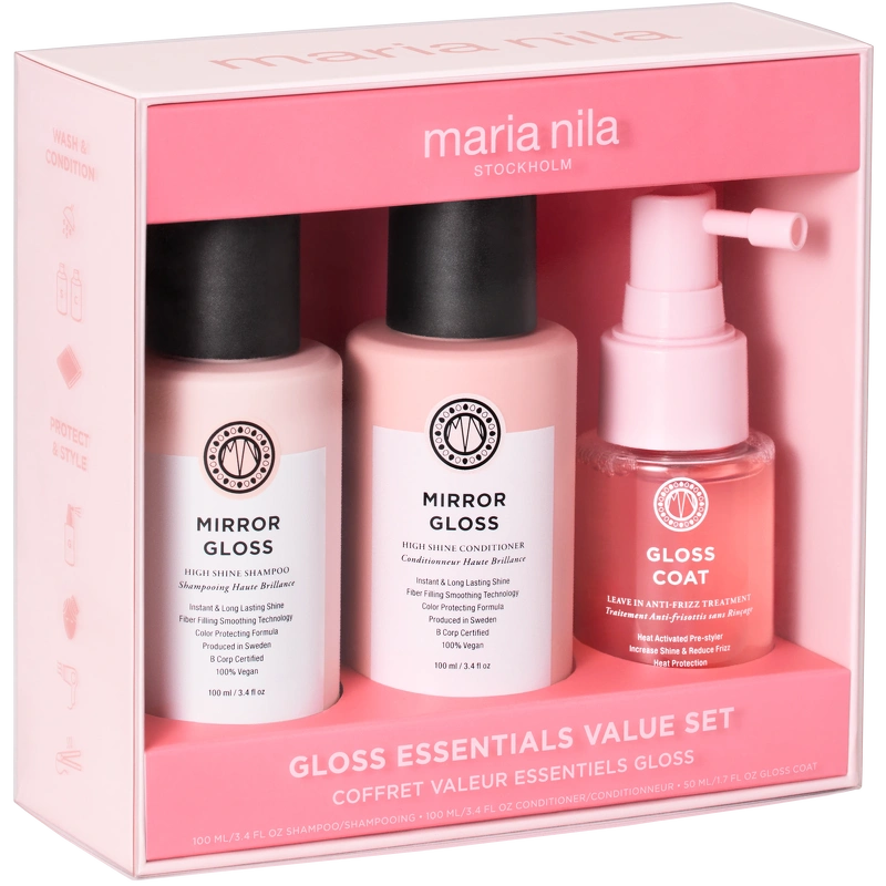 Maria Nila Mirror Gloss Essentials Value Set (Limited Edition)