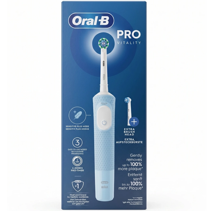 Oral-B Pro Vitality Electric Toothbrush - Light Blue