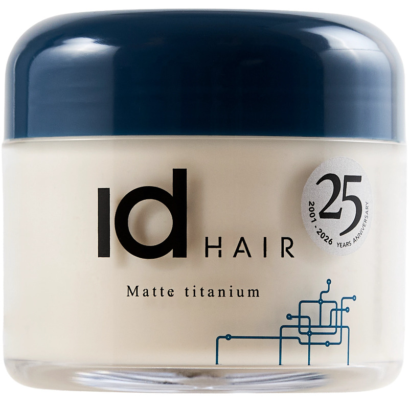 IdHAIR Matte Titanium Hair Wax 90 ml