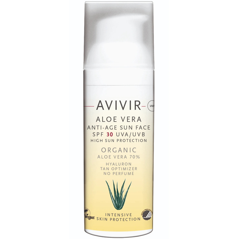 AVIVIR Aloe Vera Anti-Age Sun Face SPF 30 &bull; 50 ml.