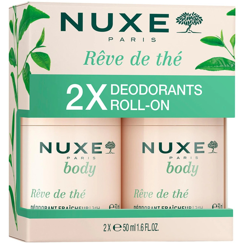 NUXE Rêve de Thé Fresh-Feel Deodorant Duopak 2 x 50 ml