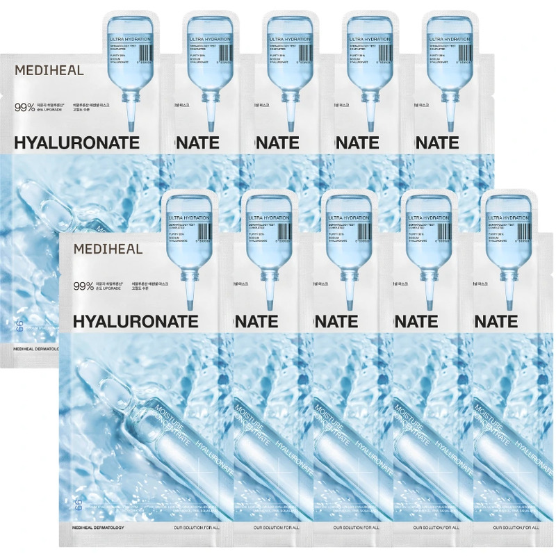 Mediheal Hyaluronate Essential Mask Ultra Hydration 10 pieces