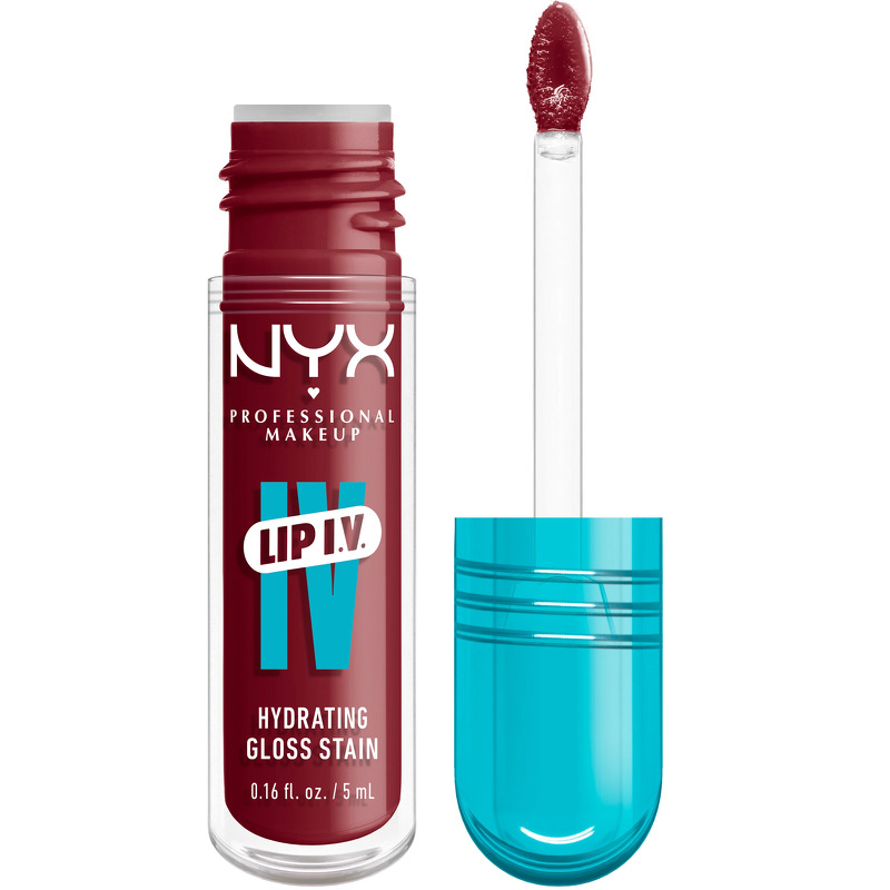 NYX Professional Makeup Lip I.V. Hydrating Gloss Stain 5 ml - 09 Blush Rush