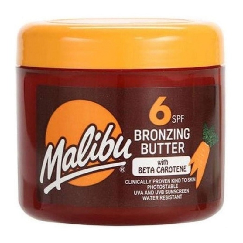 Malibu Tanning Bronzing Butter With Beta Carotene SPF 6 300 ml