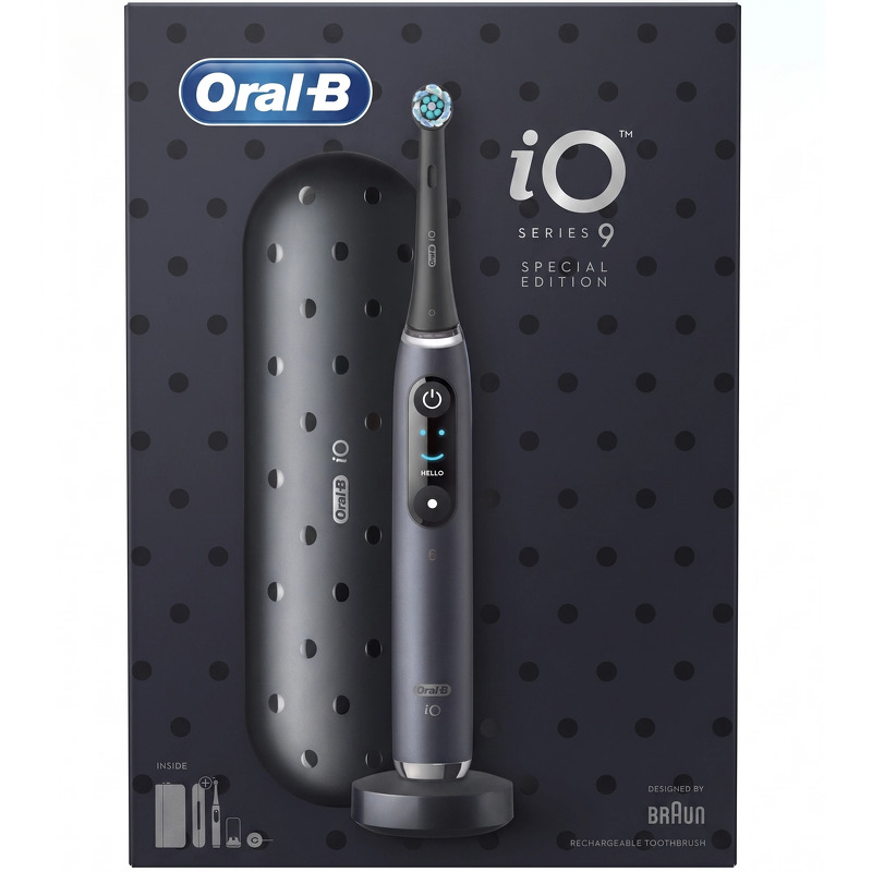 Oral-B iO Series 9 Special Edition elektrisk tandbørste - mat sort