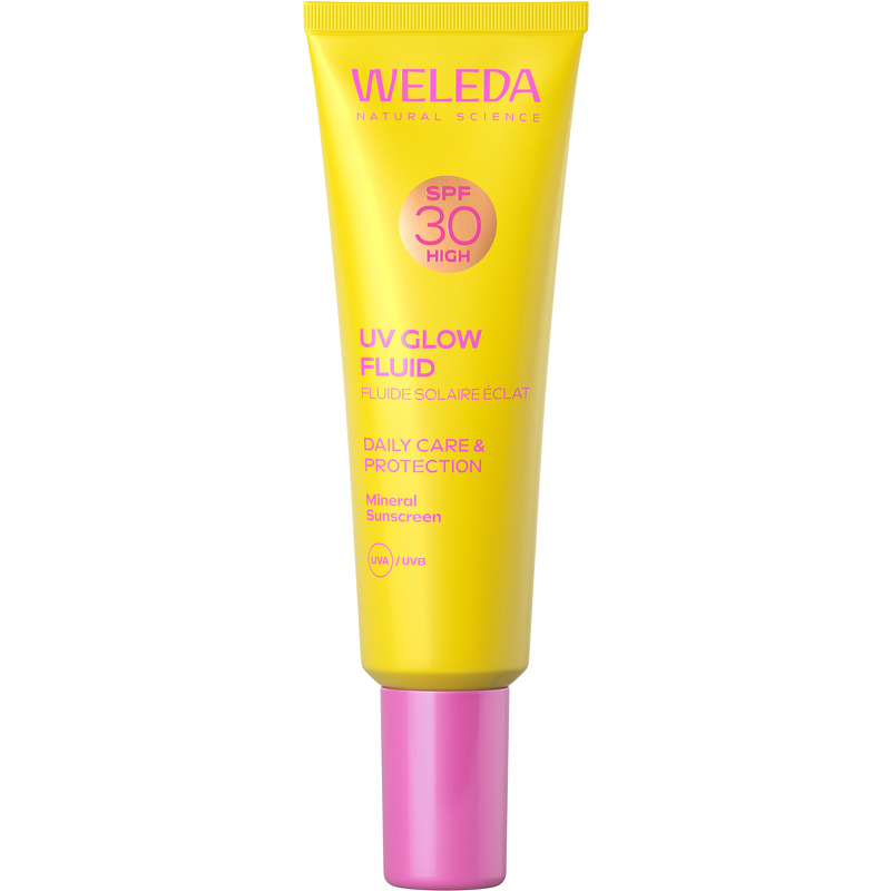 Weleda UV Glow Fluid Daily Care & Protection SPF 30 - 30 ml.