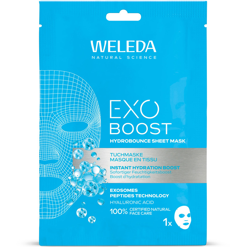 Weleda Exo Boost Hydrobounce Sheet Mask, 1 stk. 20ml.