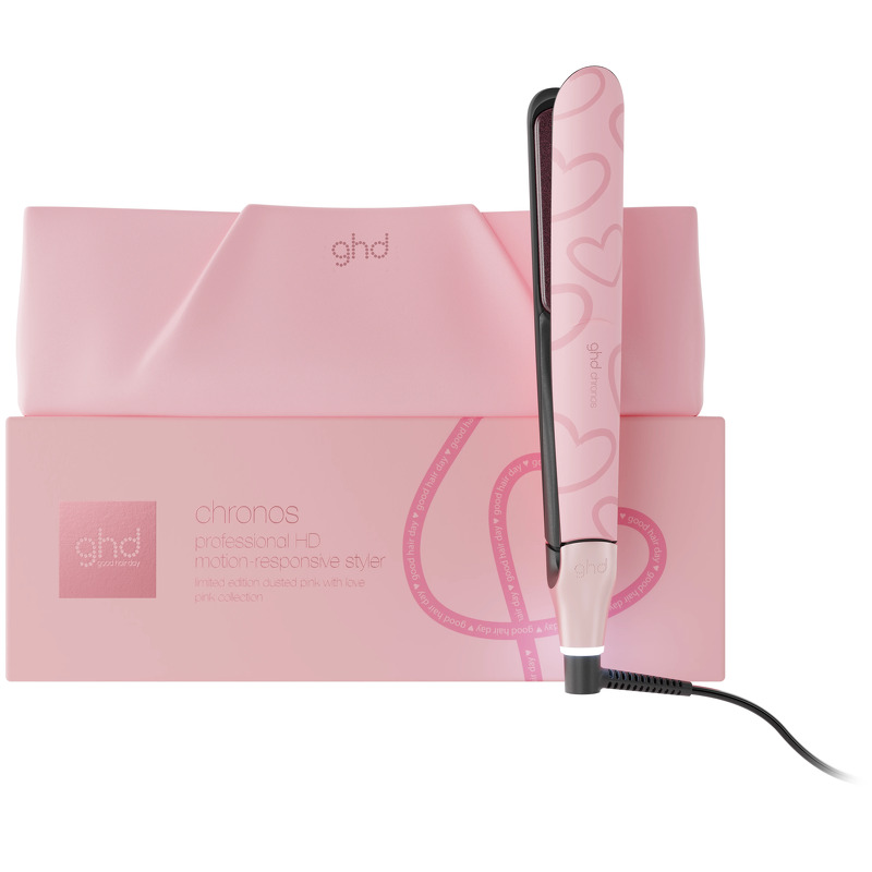 ghd Chronos Limited Edition Hair Straightener Dusted Pink With Love - 1 pce