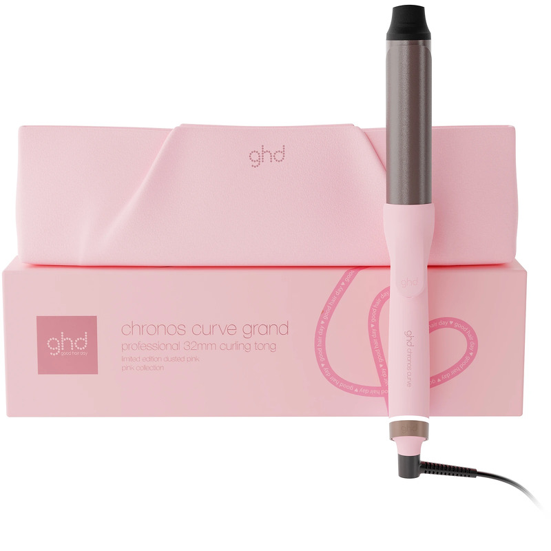ghd Chronos Curve Limited Edition Grand Tong 32mm Barrel Dusted Pink - 1 pce