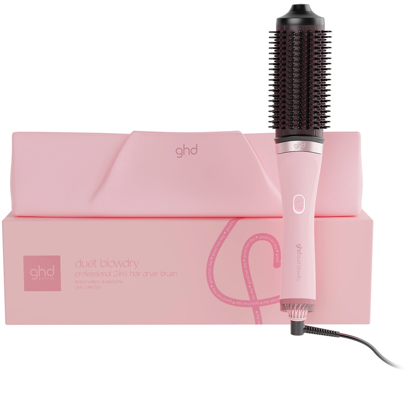 ghd Duet Blowdry 2-In-1 Føntørrer Brush - Dusted Pink (Limited Edition)