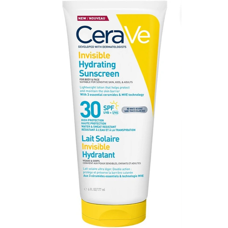 CeraVe Invisible Hydrating Sunscreen SPF 30 - 177 ml