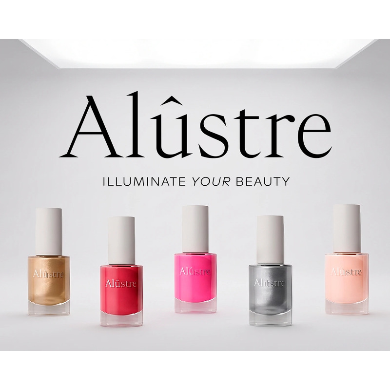 Alûstre - 5 x Bland Selv Diamant Neglelakker