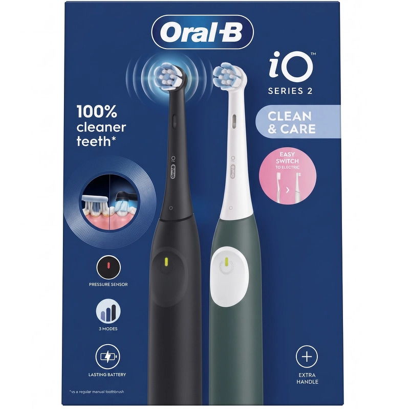 Oral-B iO2 Duo - Black & Green