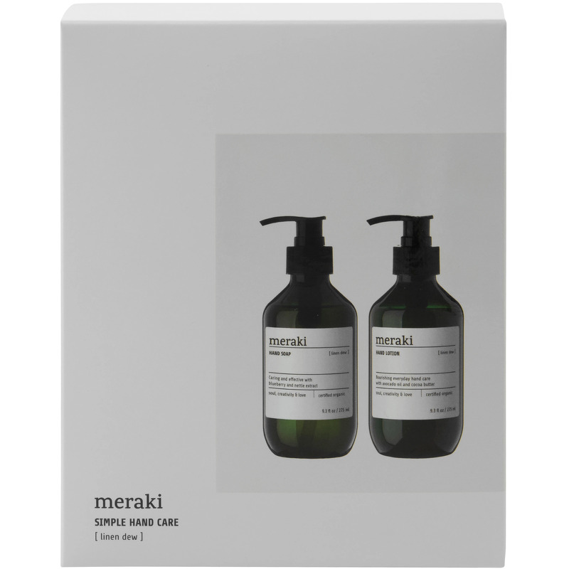 Meraki - Gaveæske, Linen Dew, Simple Hand Care, 275|275 ml|ml