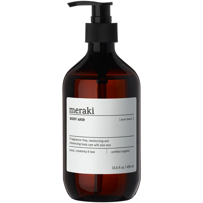 Meraki - Body wash, Pure Basic, 490 ml