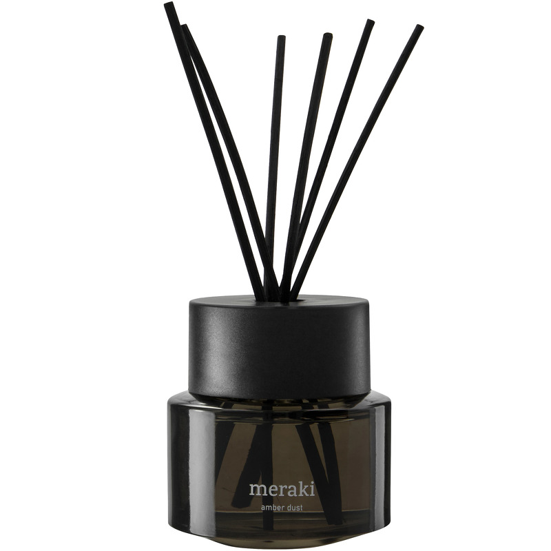Diffuser / Duftpinde gråbrun - Meraki "Amber Dust"