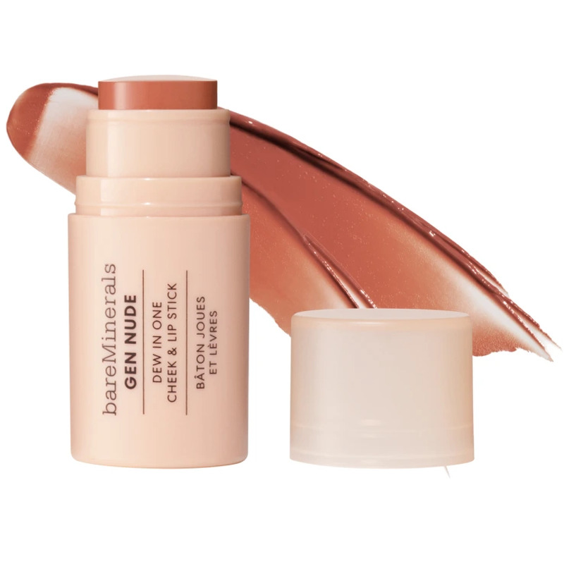 bareMinerals GEN NUDE Dew in One Cheek & Lip Stick Bare Necessity - 4.5 g
