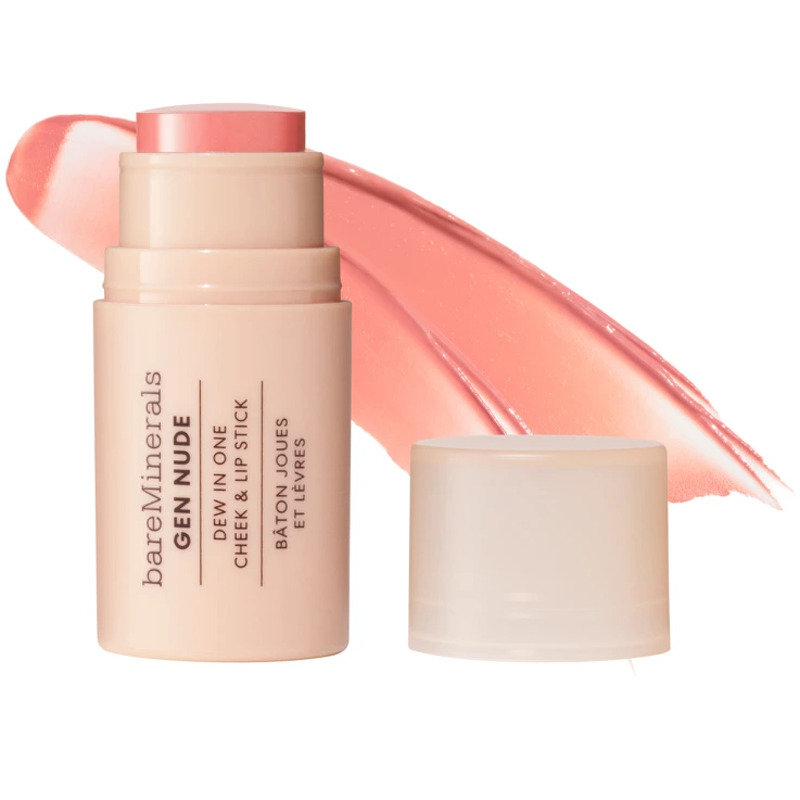 bareMinerals GEN NUDE Dew in One Cheek & Lip Stick Call My Blush - 4.5 g