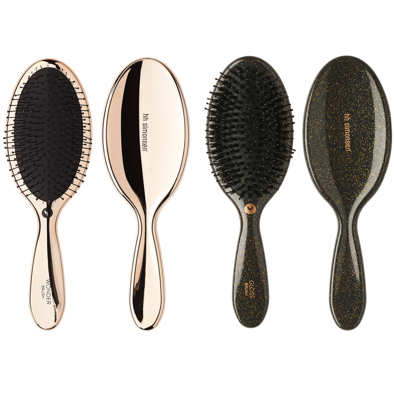 HH Simonsen Wonder&Gloss Brush - Glossy Gold AW26 - Glossy Gold (Limited Edition)