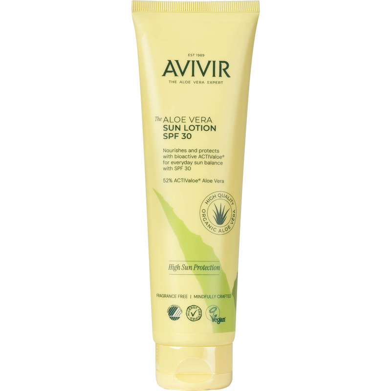 AVIVIR Aloe Vera Sun Lotion SPF 30, 150ml.