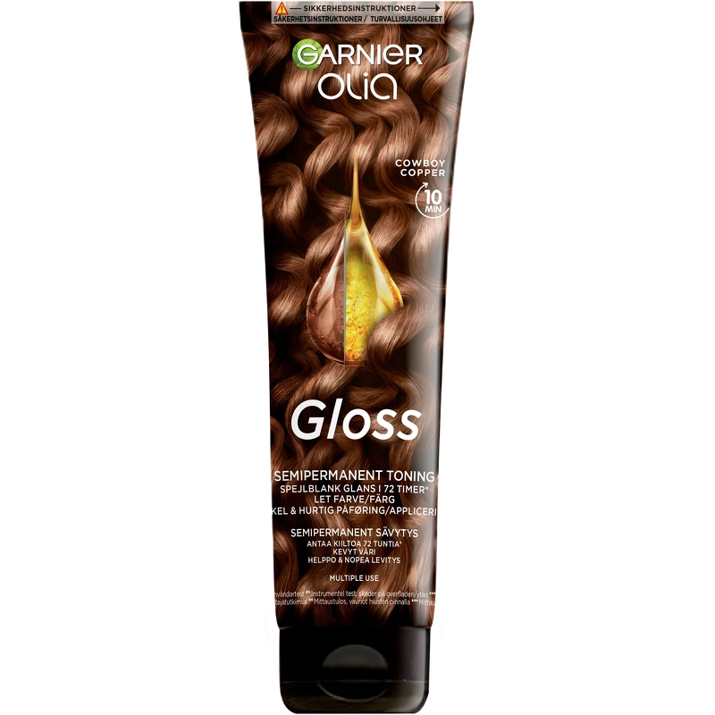 Garnier Olia Gloss Semipermanent Toning 150 ml - Cowboy Copper