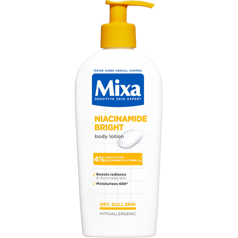 Mixa Niacinamide Bright Body Lotion 250 ml