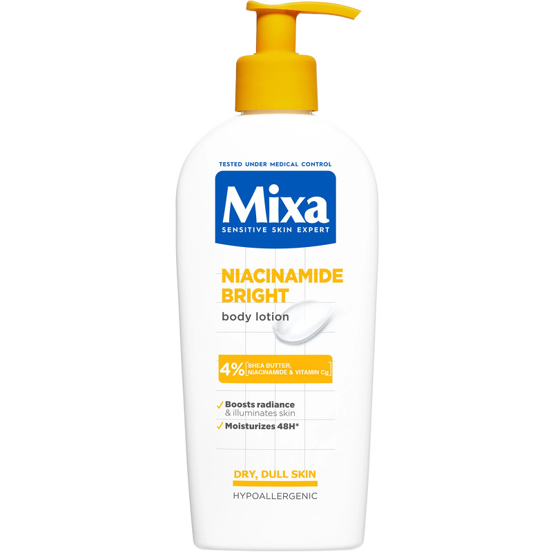 Mixa Niacinamide Bright Body Lotion 250 ml