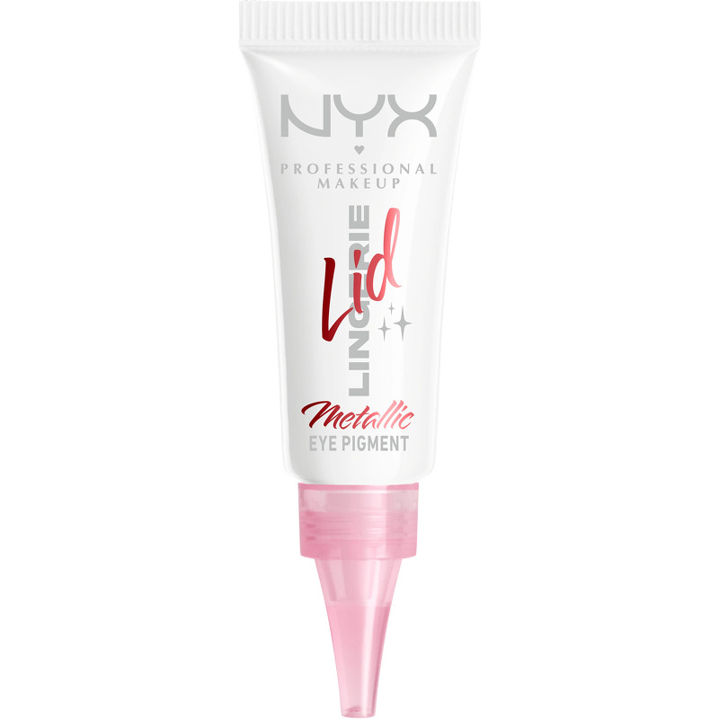 NYX Professional Makeup Lid Lingerie Liquid Eyeshadow 6 ml - 01 Satin Silver