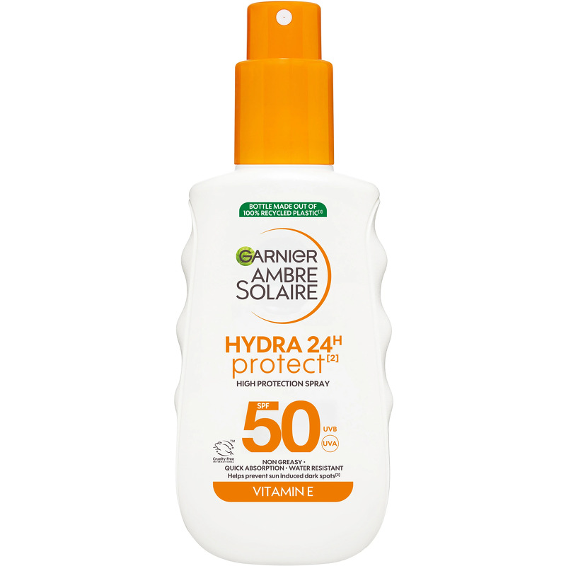 Garnier Ambre Solaire Hydra 24H Protect High Protection Spray SPF 50 - 150 ml