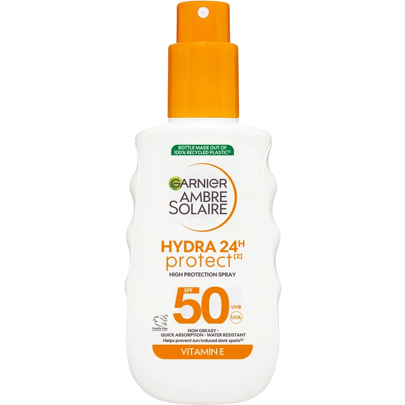 Garnier Ambre Solaire Hydra 24H Protect High Protection Spray SPF 50 - 150 ml