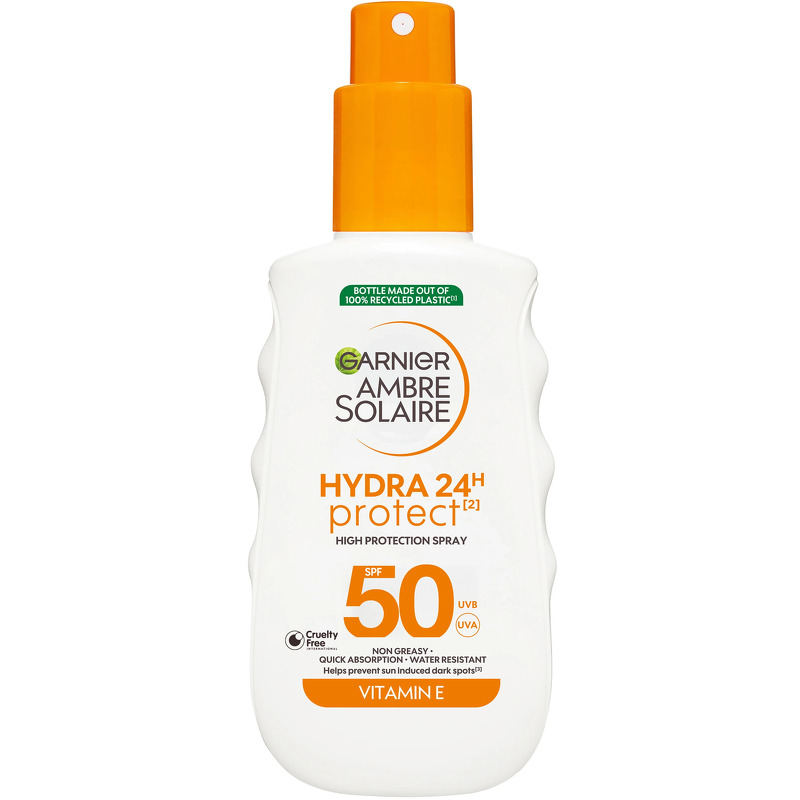 Garnier Ambre Solaire Hydra 24H Protect High Protection Spray SPF 50 - 150 ml