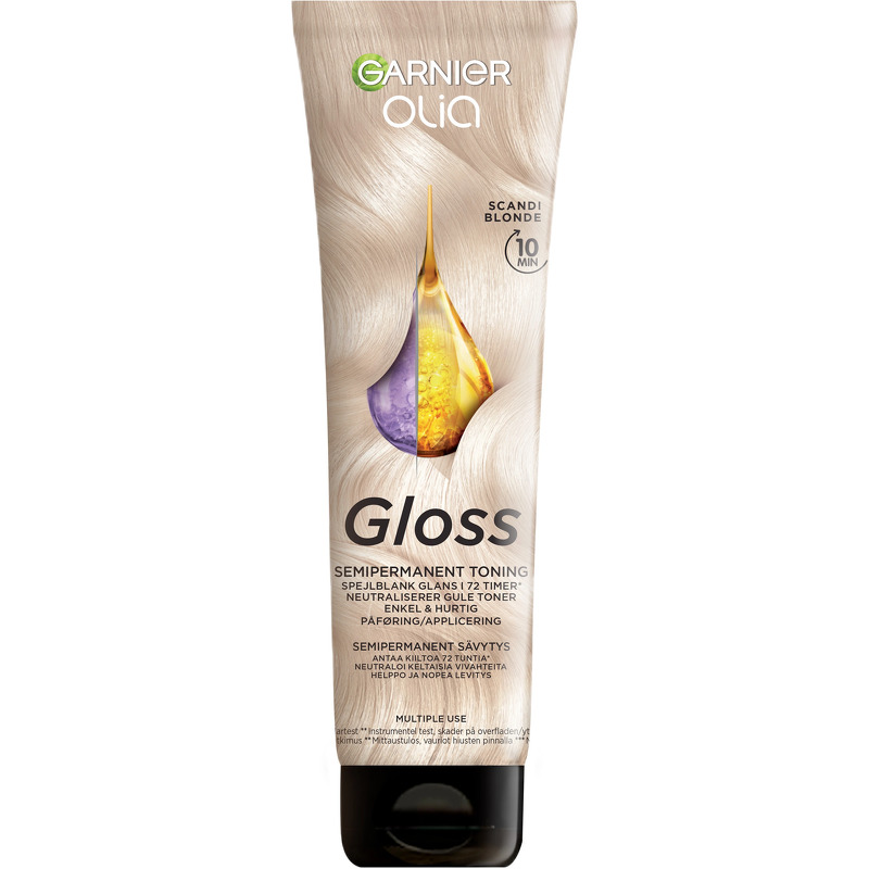 Garnier Olia Gloss Semipermanent Toning 150 ml - Scandi Blonde
