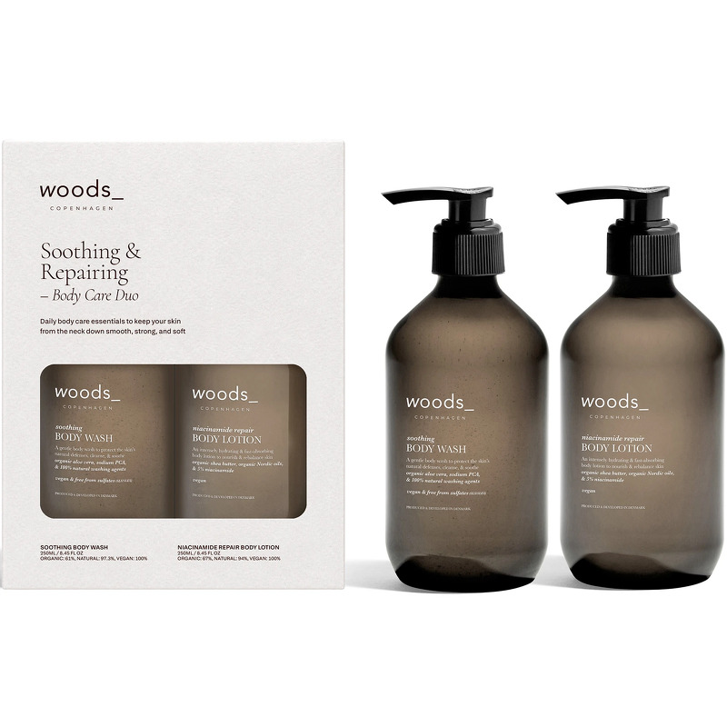 Woods_Copenhagen Soothing & Repairing - Body Care Duo Gaveæske (Limited Edition)