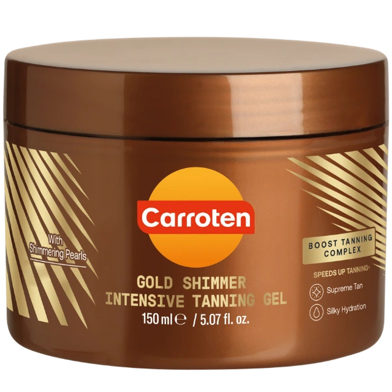 Carroten Gold Shimmer Tanning Gel 150 ml